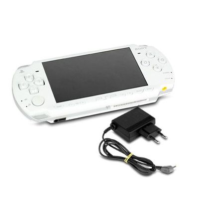 Sony Playstation Portable - PSP 3004 Slim & Lite Konsole in Weiss / White #31A + ...