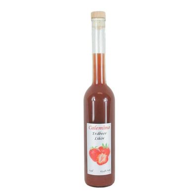 Erdbeer-Likör 15,4% vol 500ml Designerflasche