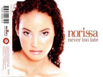 CD-Maxi: Norissa: Never Too Late (2002) MCI 74321922652