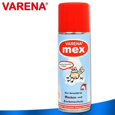 Varena 200ml MEX Mücken und Zeckenschutzspray Garten Wald Abwehr Haut
