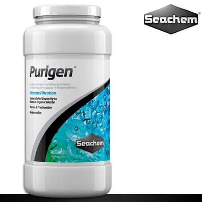 Seachem 500 ml Purigen Adsorptionsmittel für kristallklares Wasser im Aquarium