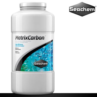 Seachem 1 l MatrixCarbon Aktivkohle Hohe Entfernungskapazität Filter