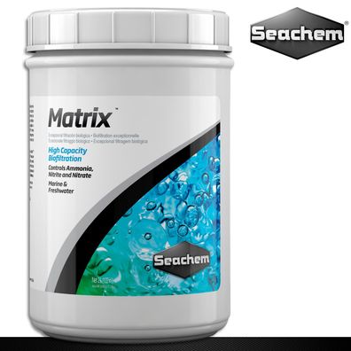 Seachem 2 l Matrix Bio-Filter Ammoniak Nitrit Nitrat 700 m²/ l Oberfläche