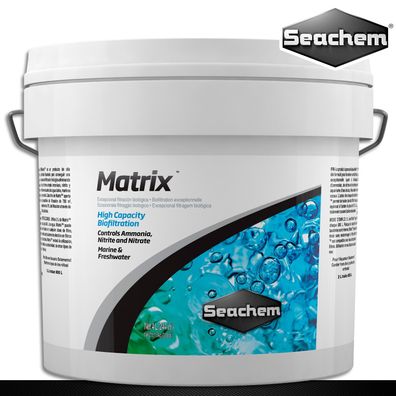 Seachem 4 l Matrix Bio-Filter Ammoniak Nitrit Nitrat 700 m²/ l Oberfläche