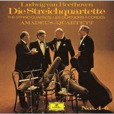 Ludwig van Beethoven (1770-1827): Streichquartette Nr.4-6 (Ultimate High Quality CD)