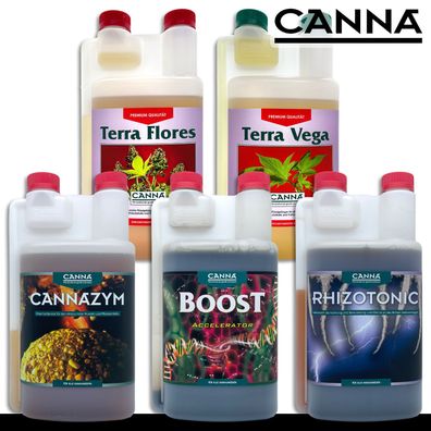 CANNA Boost Cannazym Rhizotonic Terra Flores Terra Vega Organischer PK-Dünger