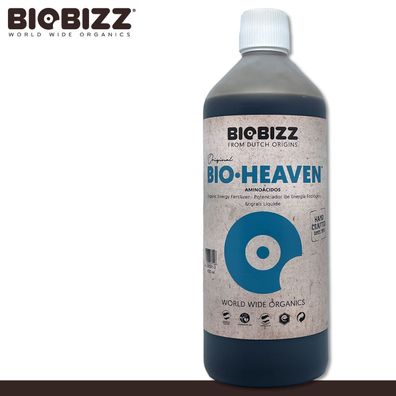 Biobizz 1 l Bio-Heaven 100% ökologisch Stoffwechselstimulator Wachstum Blüte