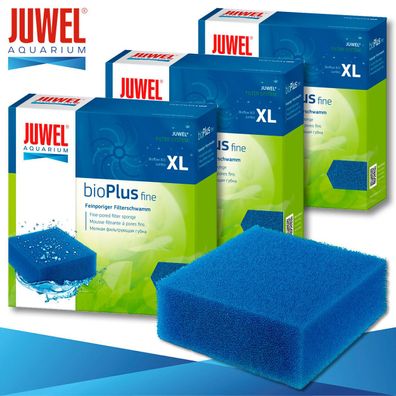 Juwel 3x bioPlus fine Feinporiger Filterschwamm XL Aquarium Filtermedien Schwamm