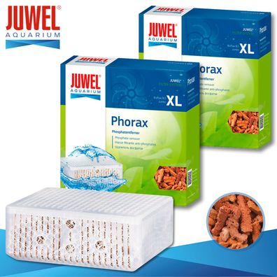 Juwel 2 x Phorax Phosphatentferner XL Aquarium Filtermedien Schwamm Flies Watte