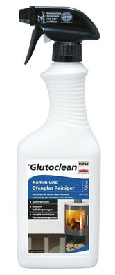 Glutoclean Kamin und Ofenglas Reiniger Spray 750 ml Anwendungsfertig Ruß Fett