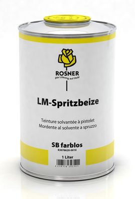 LM Spritzbeize 1L, SB 6300, Holz, Laubholz, Nadelholz, Beize, schnelle Trocknung