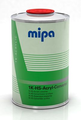 Mipa 1K-HS-Acryl-Converter - 1 L, Converter zur Umwandlung von 2K-HS-Decklacken