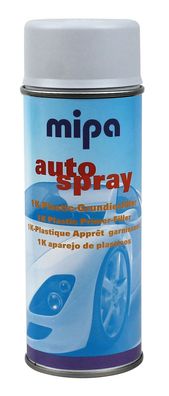 Mipa 1K-Plastic-Grundierfiller-Spray 400ml Kunststoffprimer Autolack 213390000