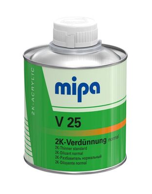 Mipa 2K- Acryl Verdénnung normal V 25 Autolack Lackversand 250 ml