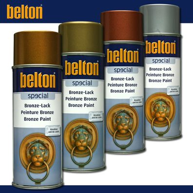 Kwasny Belton special 400 ml Bronze-Lack Antik Look Spray 4 verschiedene Farben