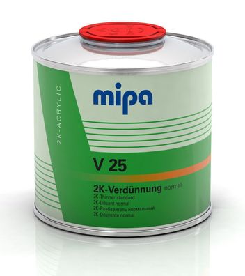 Mipa 2K- Acryl Verdénnung normal V 25 Autolack Lackversand 500 ml