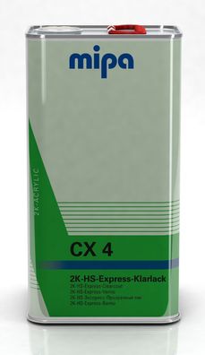 Mipa 2K-HS-Express-Klarlack CX 4 - 5 LITER, Acryl-Klarlack, Reparaturlackierung
