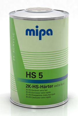 Mipa 2K-HS-Härter extra kurz HS 5 - 1 Liter