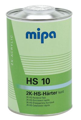 Mipa 2K-HS-Härter HS 10 - 0,5 LITER, Decklack, Autolack, Klarlack