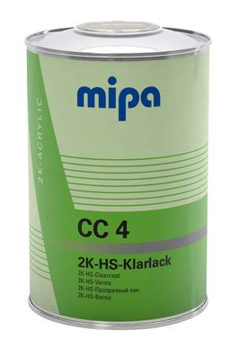 Mipa 2K-HS-Klarlack CC4 - 0,5 LITER, High-Solid Acryl-Klarlack
