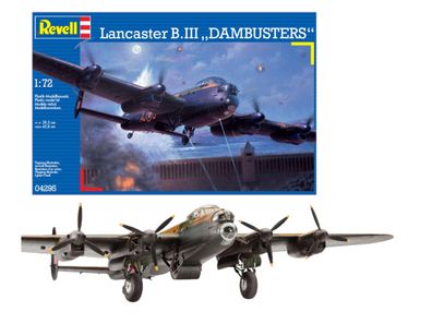 Revell Lancaster B. III Dambuster 1:72 Revell 04295 Bausatz
