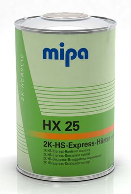 Mipa 2K-HX-Härter HX 25 - 2,5 Liter, Express Klarlack