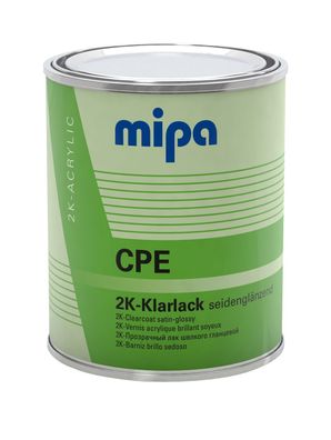 Mipa 2K-Klarlack CPE - 1 Liter, seidenglänzend, Autolack, Versiegelung