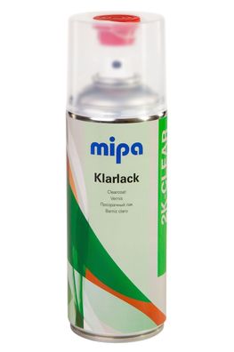 Mipa 2K-Klarlack Spray Matt inkl. Härter 400 ml Autolack Versiegelung 212930000