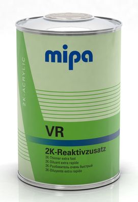 Mipa 2K-Reaktivzusatz, Verdénnung extra kurz, Klarlack 5L