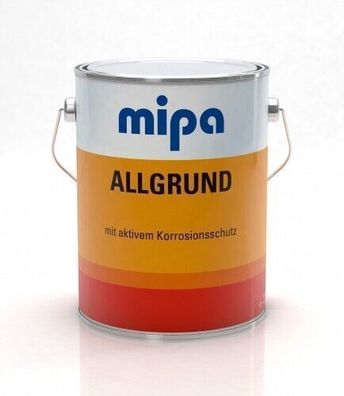 Mipa Allgrund mit aktivem Korrosionsschutz 2,5 Liter matt 60327 weiß oder grau