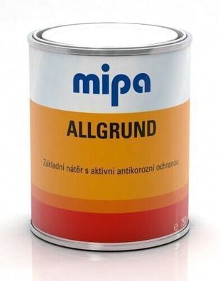 Mipa Allgrund mit aktivem Korrosionsschutz 750 ml matt 60315 weiß oder grau