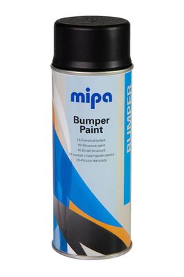 Mipa Bumper-Paint-Spray schwarz Stoßstangenlack Strukturbeschichtung Autolack