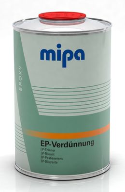 Mipa EP Verdénnung fér Epoxid Grundierung Epoxidharzverdénner 1 Liter Autolack