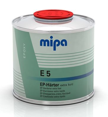 Mipa EP-Härter E5 extra kurz, Epoxy, Epoxidgrundierung, Autolack, Decklack 0,5L