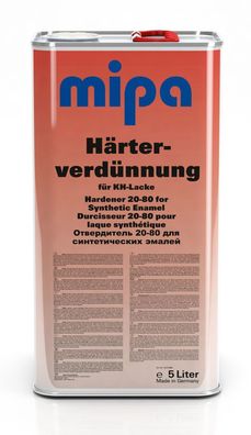 Mipa Härterverdénnung fér Kunstharz KH Decklacke 5 Liter 272750000