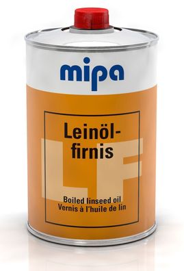 Mipa Leinölfirnis 1 Liter Versiegelung Imprägnierung Holzöl