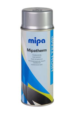 Mipa Mipatherm hitzebeständiger Speziallack bis 800Â°C Silber 400 ml Autolack