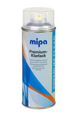 Mipa Premium Klarlack Spray seidenmatt 400 ml Autolack lackieren