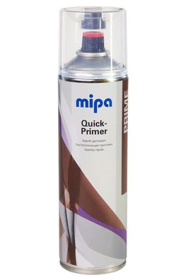 Mipa Quick-Primer-Spray 500ml, Primer, Grundierung, Haftvermittler, hellgrau