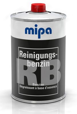 Mipa Reinigungsbenzin,1L, Kaltreiniger zum Entfetten und Reinigen von Metall + Lack
