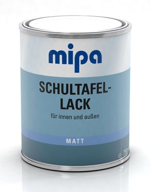 Mipa Schultafellack, matt/ 750 ml, schwarz, Speziallack, schnell trocknend
