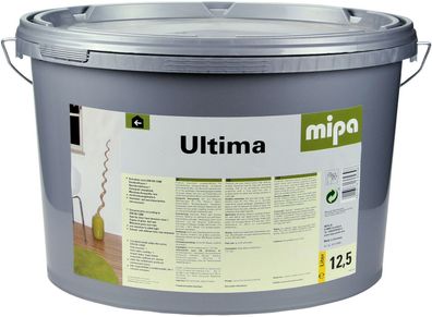 Mipa Ultima Premium Einschicht Innenwandfarbe hochdeckend 12,5L stumpfmatt weiß