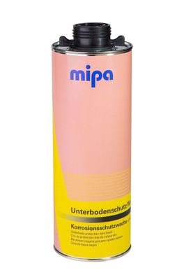 Mipa Unterbodenschutz Wax 1 Liter Spritzware Farben schwarz, éberlackierbar, lack