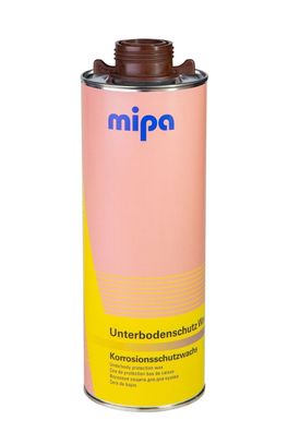 Mipa Unterbodenschutz Wax, - 1 Liter, braun-transparent, Spritzware, Autolack