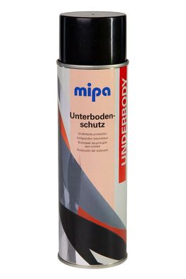 Mipa Unterbodenschutz-Spray schwarz 500ml Bitumen Basis Autolack