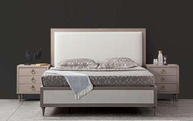 Bett Schlafzimmer Set Design Luxus Bette Neu Möbel 2x Nachttische 3tlg