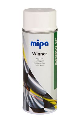 Mipa Winner Acryl-Lack Spraydose weiß glanz Autolack (400ml)