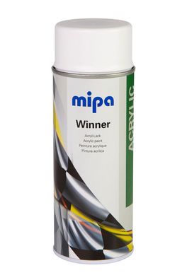 Mipa Winner Acryl-Lack Spraydose weiß matt Autolack (400ml)