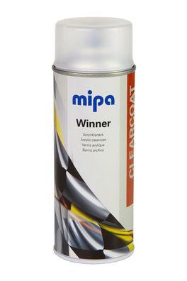 Mipa Winner Spray Klarlack matt Autolack Versiegelung 400ml
