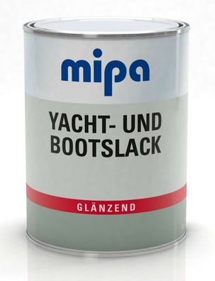 Mipa Yacht- und Bootslack transparent / glänzend 2,5 Liter Holz Klarlack